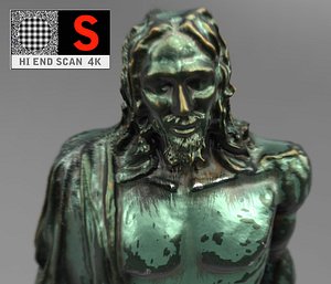 Sculpture monument figure Jesus
