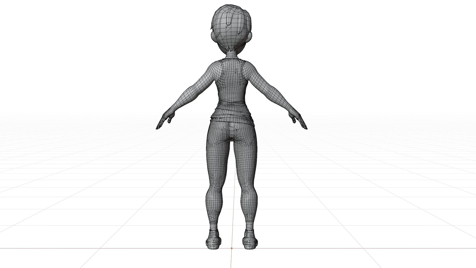 Girl Character 3D Model - TurboSquid 1687440