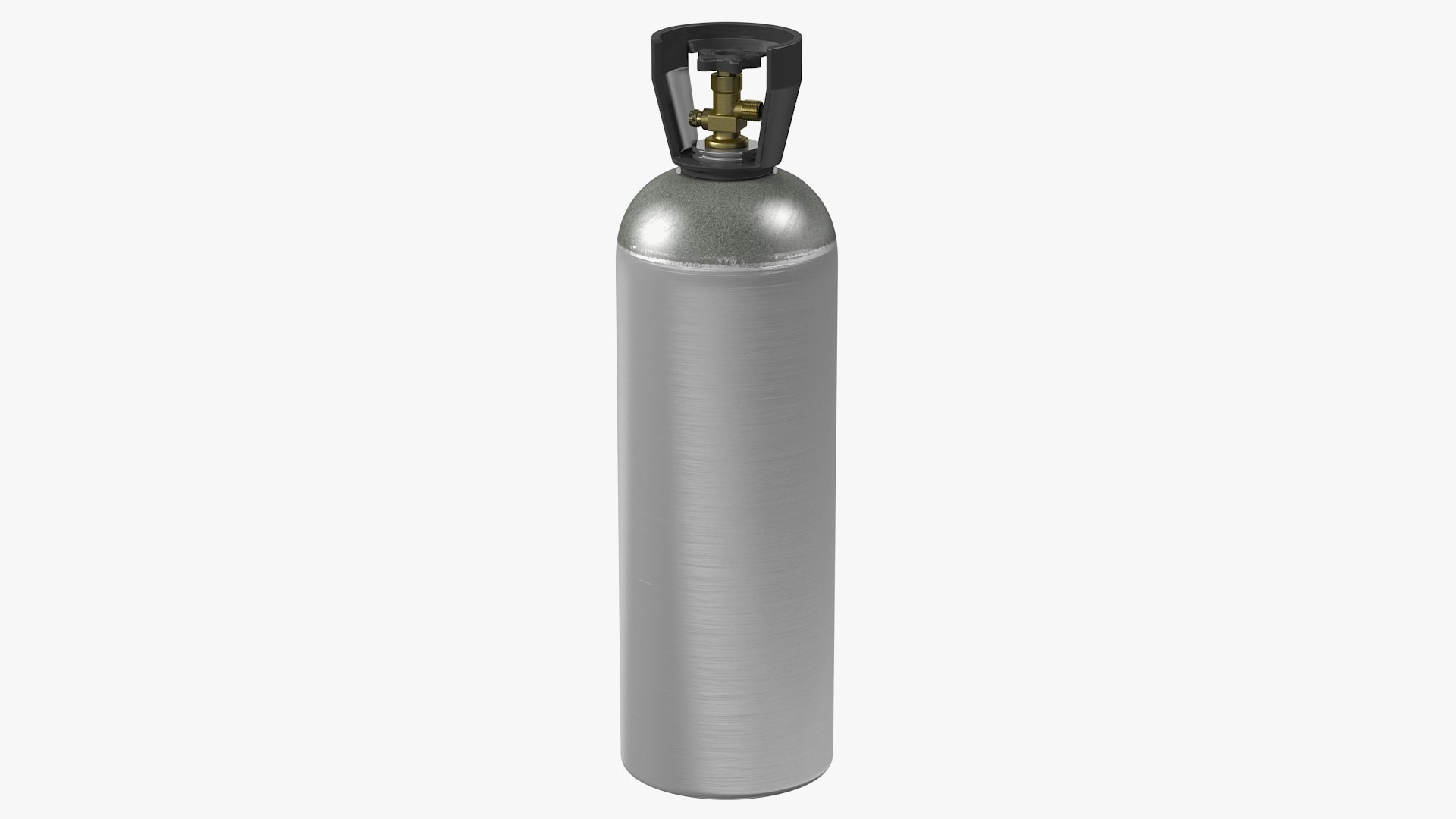 Beverage Gas Supplies Cylinder 3D model preview