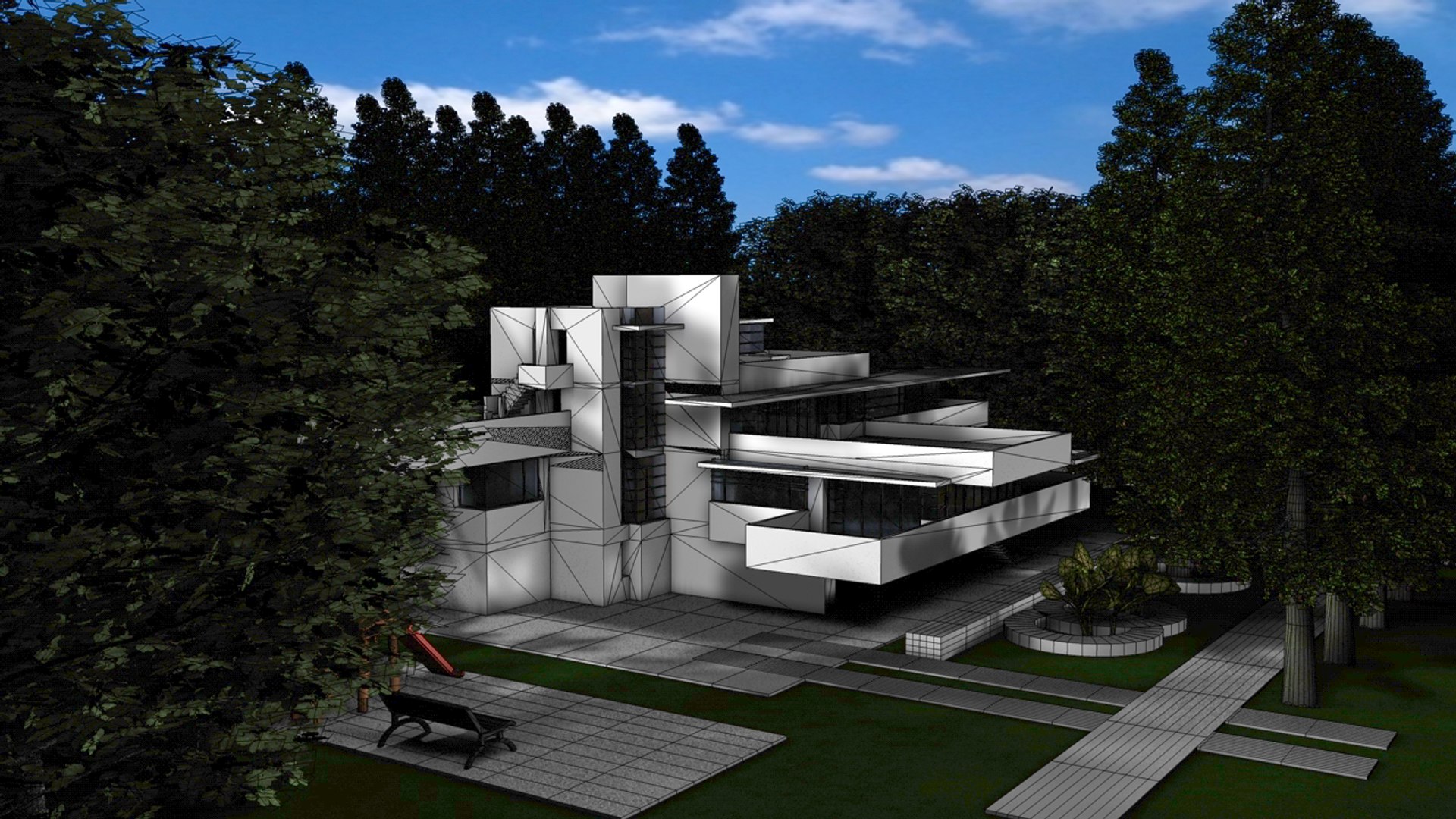 casa 3d model