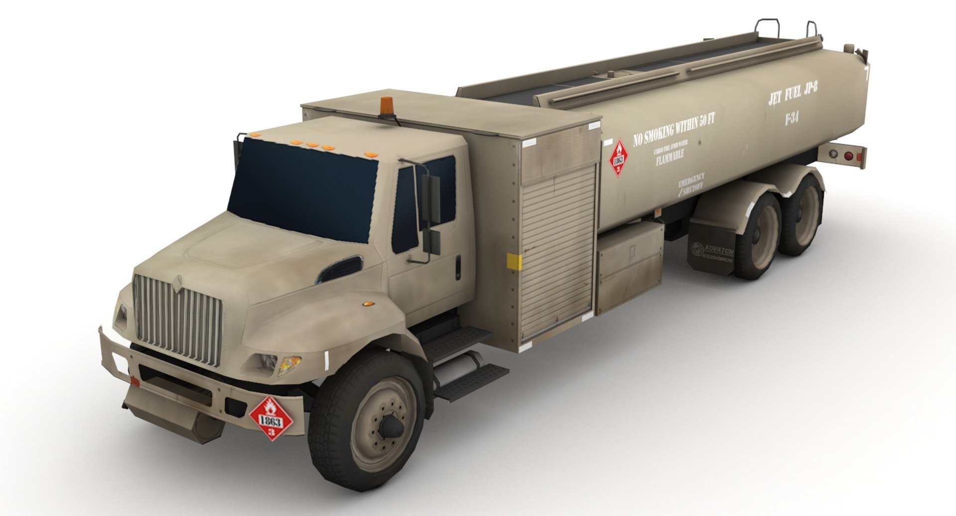 Aircraft Refueler 3D Model - TurboSquid 1170462