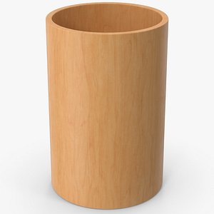 Wooden Kitchen Utensils Mug 3D model