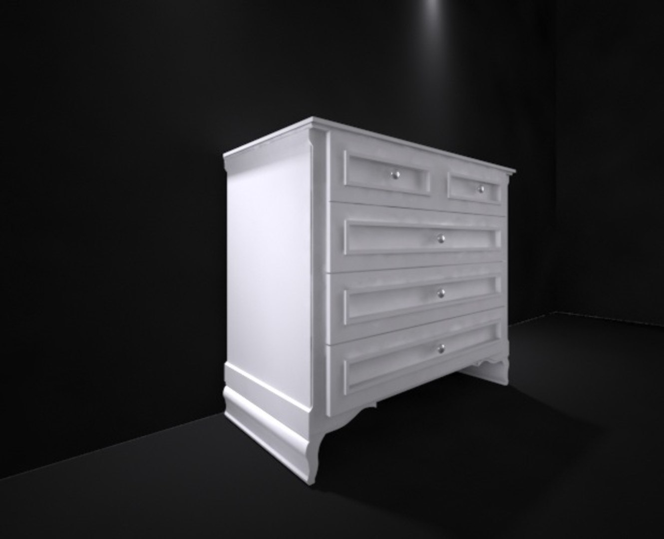 Classic Commode 3d Max