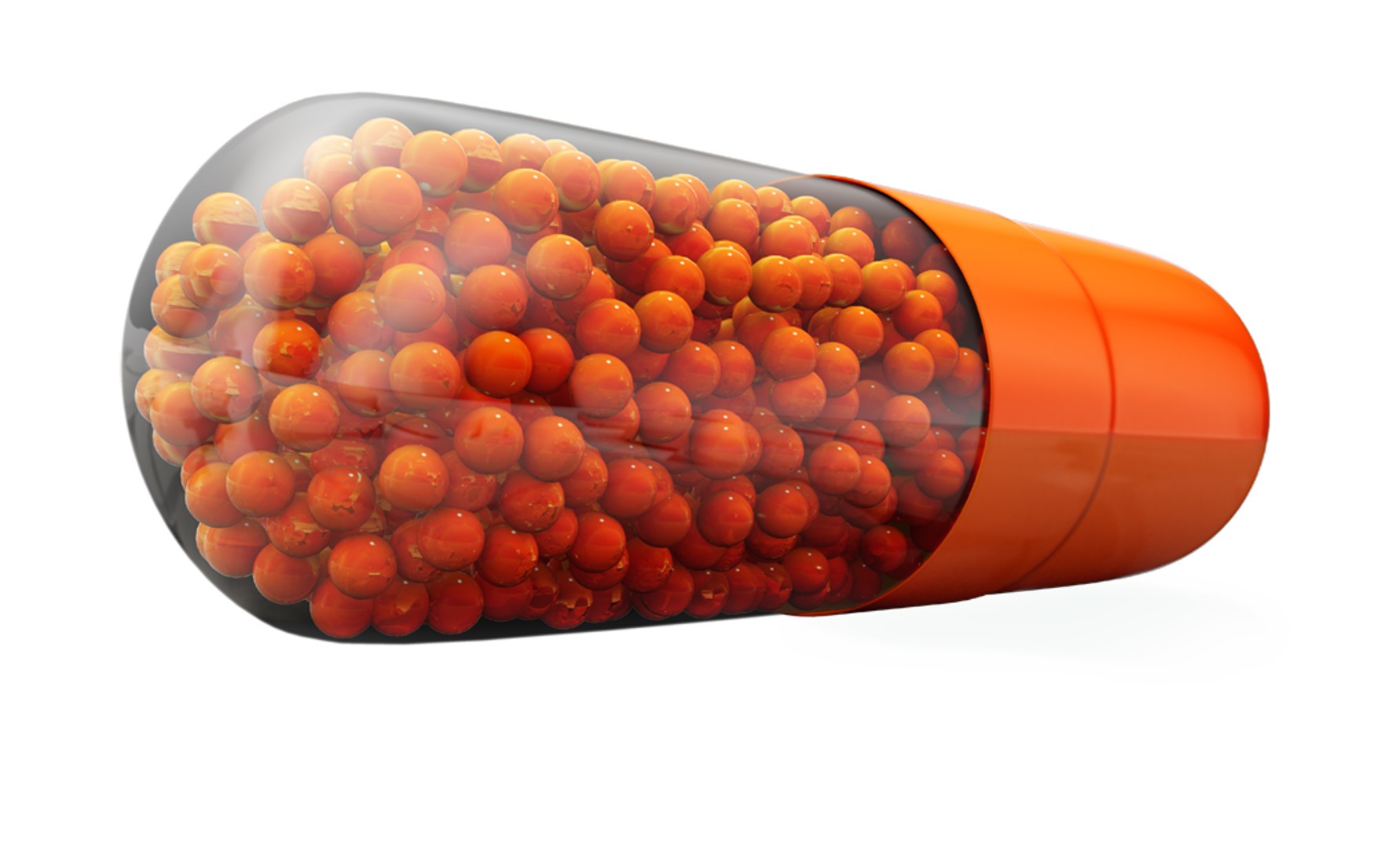 3d Model Capsule Medical