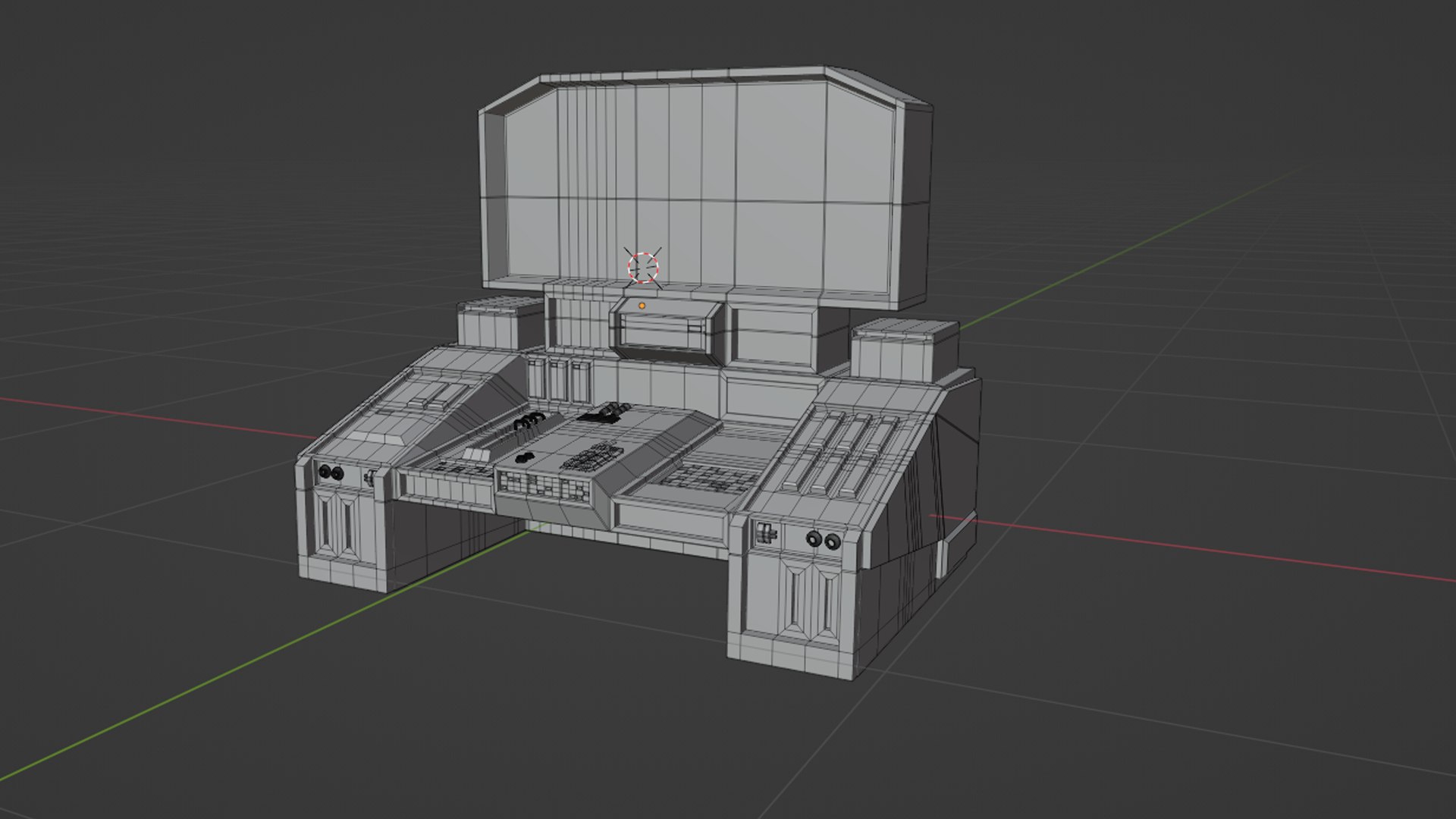 3D Data Terminal SciFi Computer Model - TurboSquid 2351760