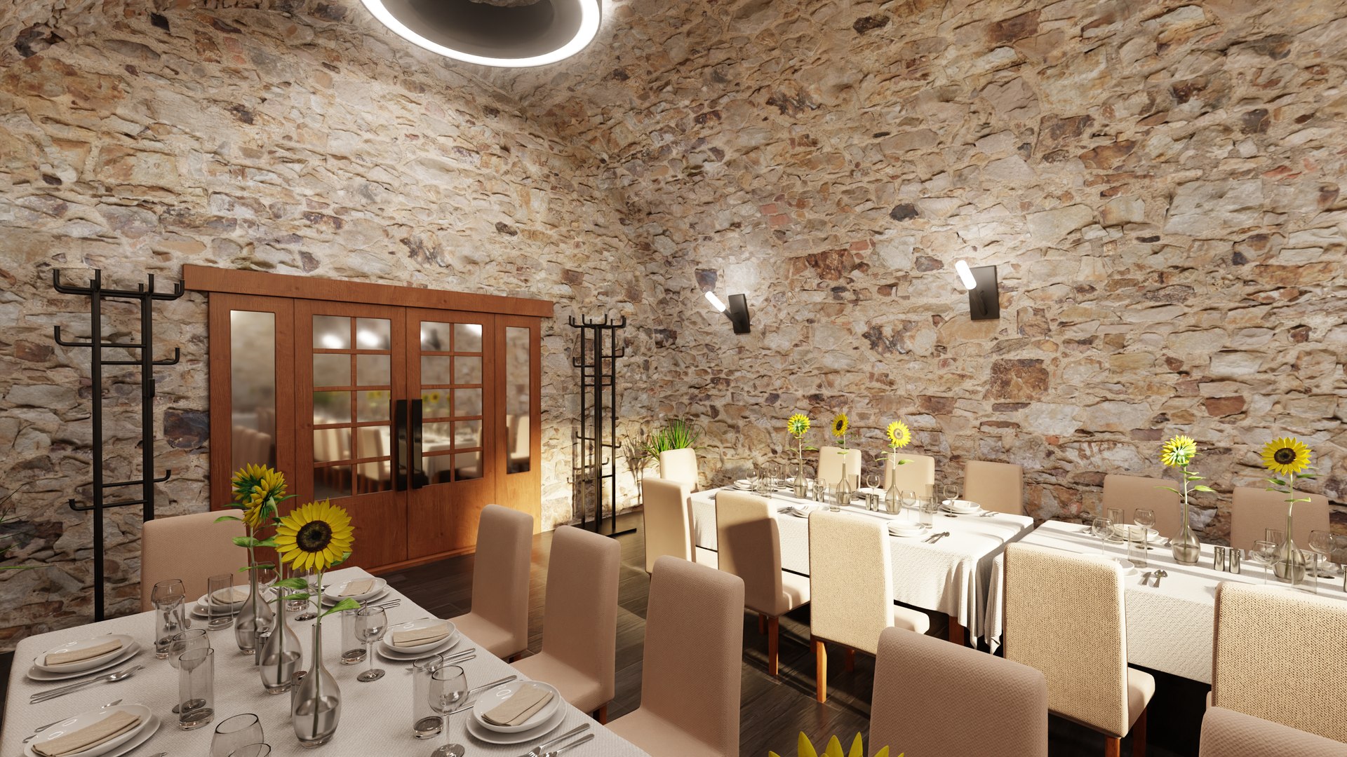 3D Model Restaurant 2 - TurboSquid 1970031