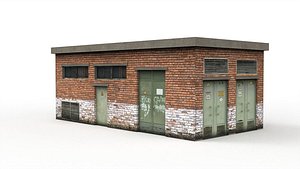 Electric Booth 3D model