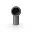 Grey 90 Degree PVC Pipe