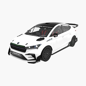 3D model Skoda Enyaq RS Race Concept