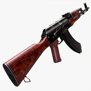 AKM Rifle - PBR Game Ready