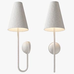 Soho Home wall lamp Aaron 3D model