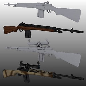 M14/M21 sniper rifle