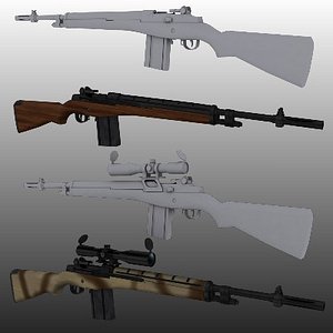 M14/M21 sniper rifle