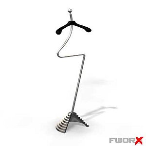 coat rack 3d max