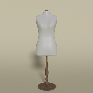 3d model mannequin female