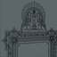 Frame for a mirror 36
