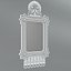 Frame for a mirror 36