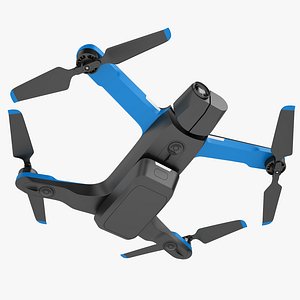 skydio 2 quadcopter 3D model