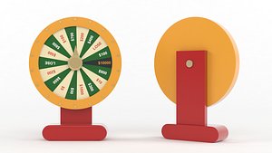 Wheel of Fortune 3D model