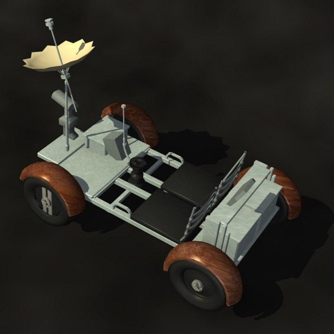Lunar Rover 3d 3ds