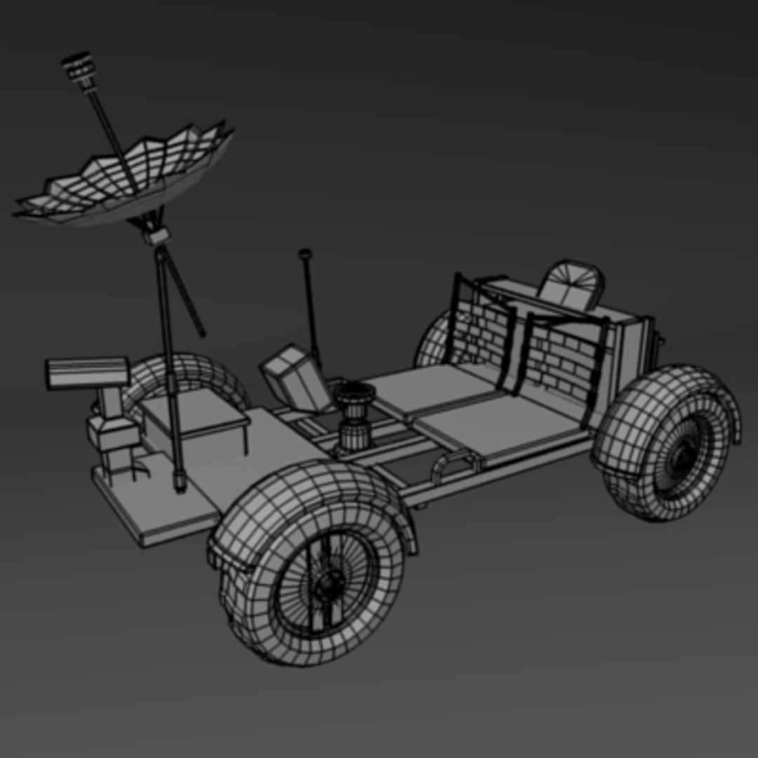 Lunar Rover 3d 3ds