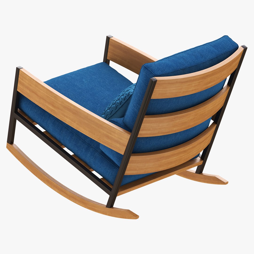 NAP Rocking Chair - RODA 3D Model - TurboSquid 2104852
