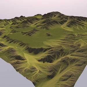 3D big valley model