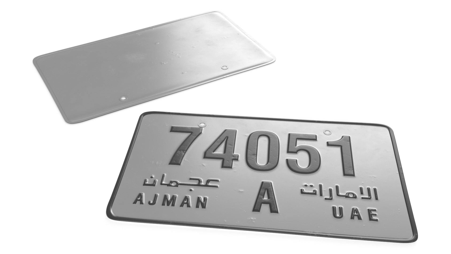 UAE Ajman Vehicle License Plate White 3D model https://p.turbosquid.com/ts-thumb/Pj/7MJhqA/OF/uae_ajman_vehicle_license_plate_white_004/jpg/1761260833/1920x1080/fit_q87/e5733178134626266ef5d658c512fde1402e665e/uae_ajman_vehicle_license_plate_white_004.jpg