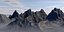 Montagne enneigée
