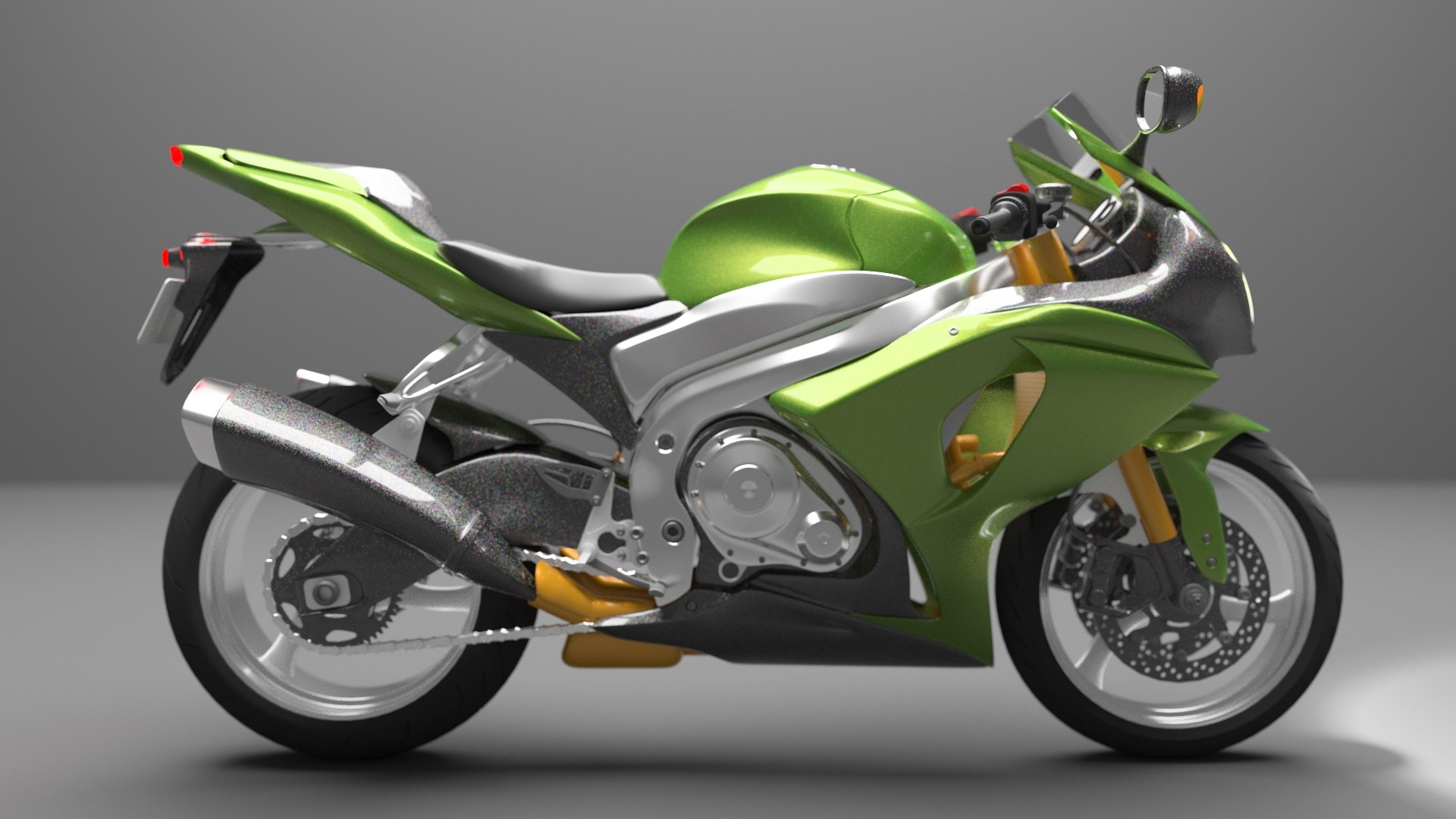 Motorcycle 3D model - TurboSquid 2038178