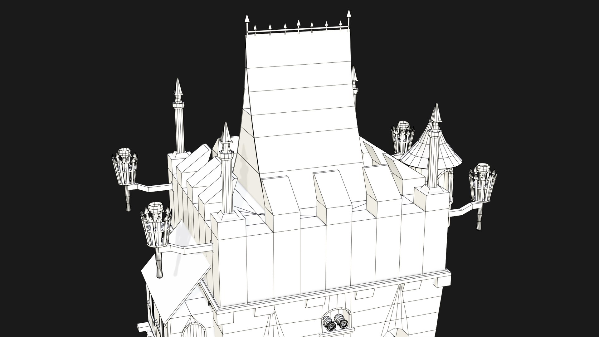 3D Castle Watch Tower 01 All PBR Unity UE Textures Included https://p.turbosquid.com/ts-thumb/Pj/B10F5n/El/defencetower_wireframe17/jpg/1681218545/1920x1080/fit_q87/57e6450979644a4f7ff60a36f05f4b32b7b46690/defencetower_wireframe17.jpg