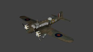 avro anson 3D