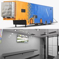 Featherlite 53 Trailer with Interior Simplified
