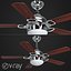 SET OF 10 FANS