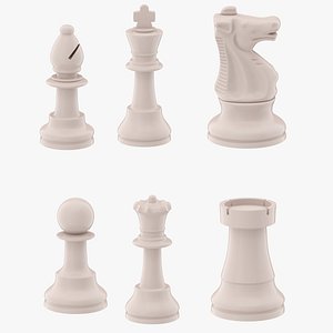 Chess Pieces Collection - 3D Printable