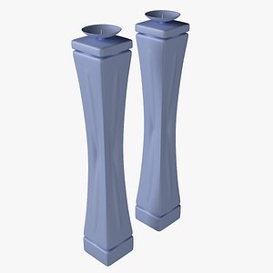3D candle decor