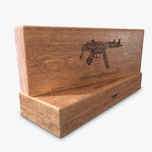 Millitary wooden weapon cleaning and repair kit da1