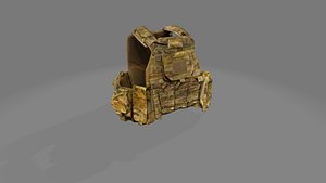 AMCU BODY ARMOUR 3D model
