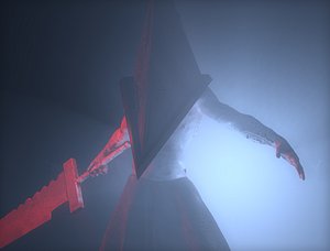 3D Pyramid head in one pose