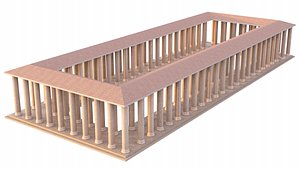 Ancient building 3D model