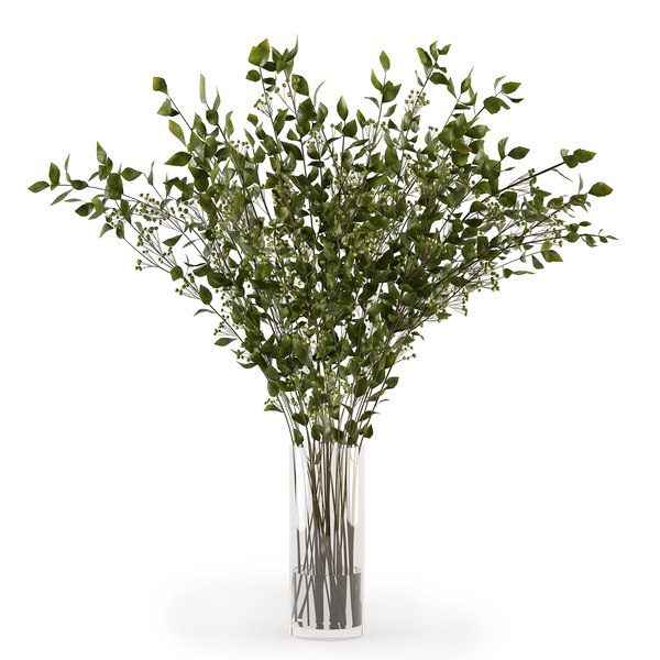 3D branches vase model