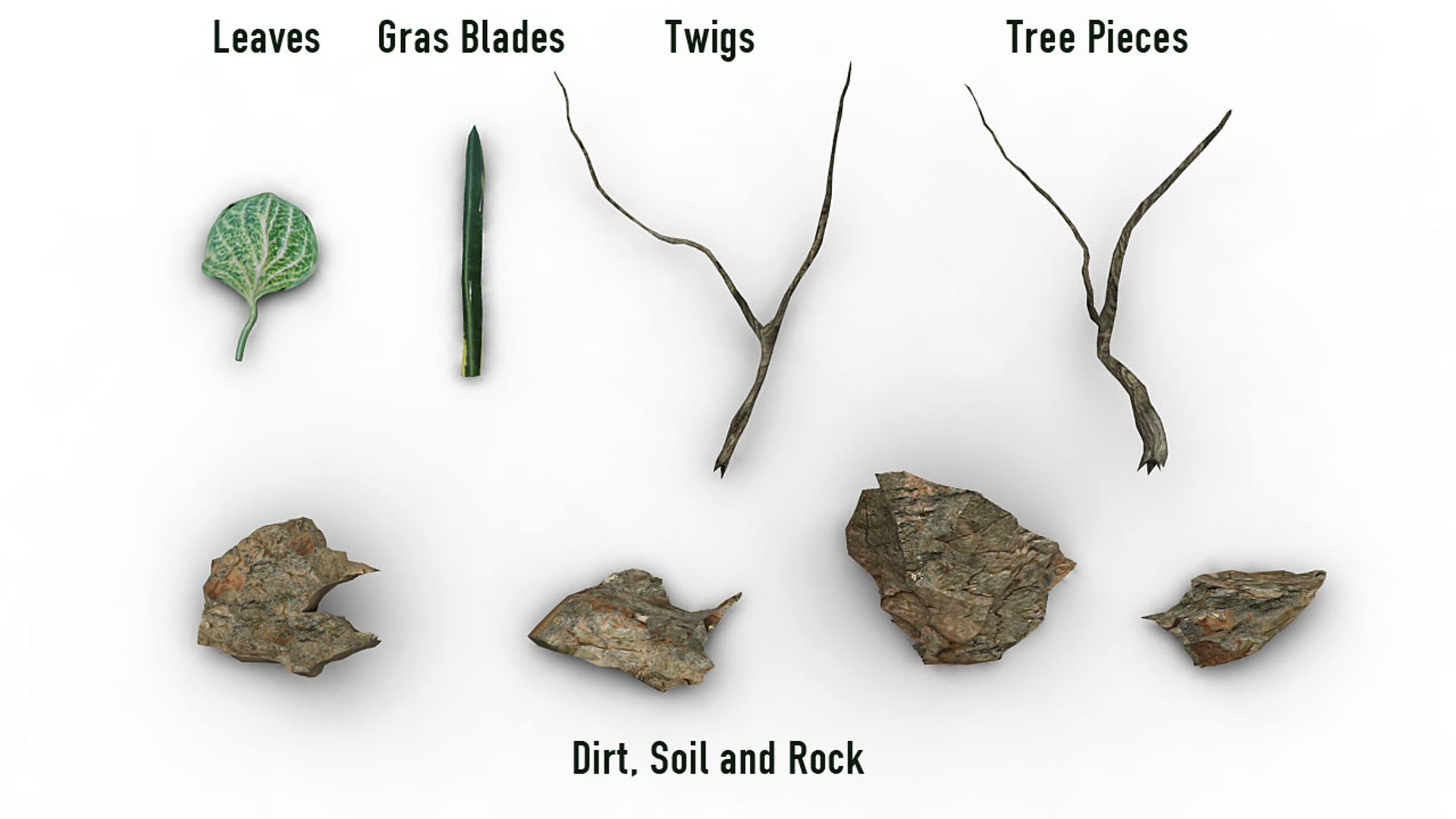 vfx dirt debris 3d max