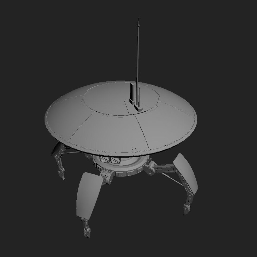 3d spider droid