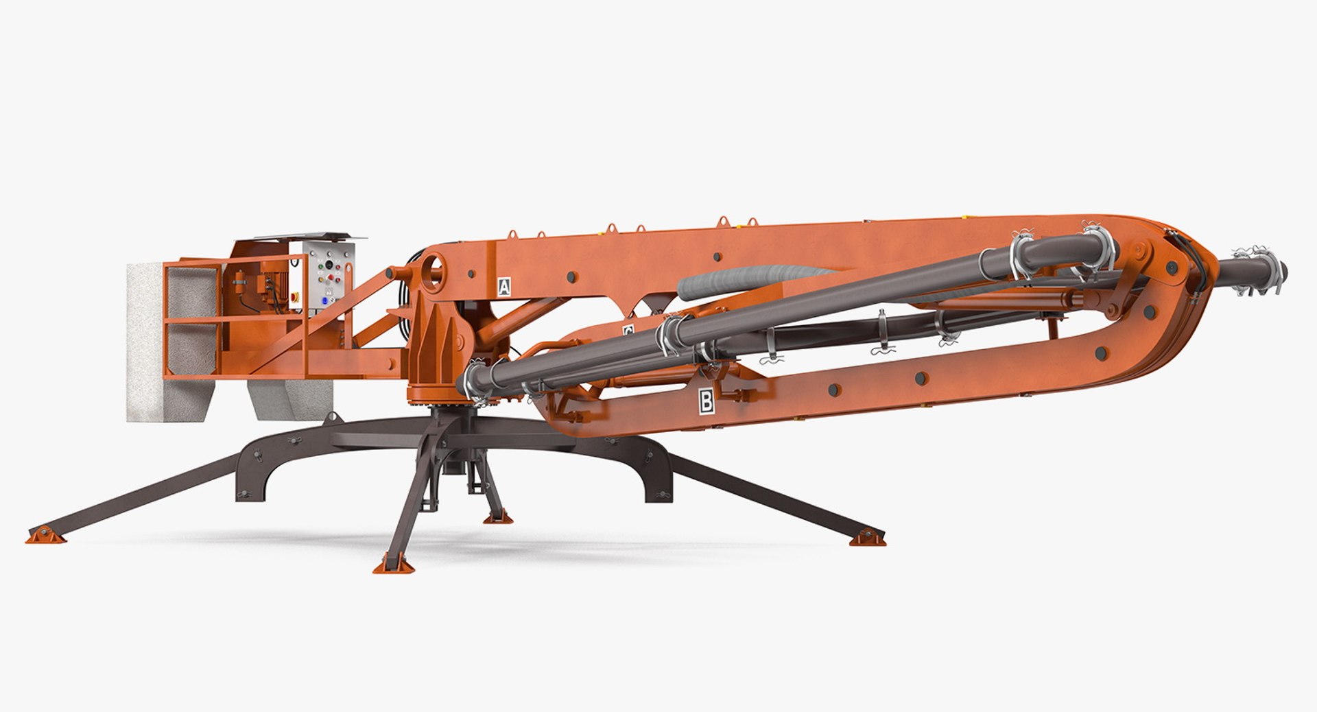 Construction Vehicles Big Collection 2 3D model preview