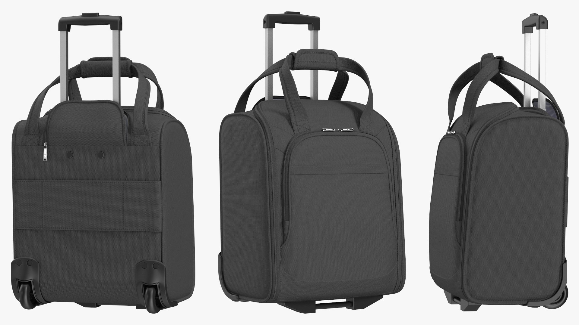 3D Black Softshell Rolling Luggage model https://p.turbosquid.com/ts-thumb/Pj/mSagJi/AR/blacksoftshellrollingluggagemb3dmodel009/jpg/1686819451/1920x1080/fit_q87/b325de87c2893d27b133b1eb14ca8002ca265663/blacksoftshellrollingluggagemb3dmodel009.jpg