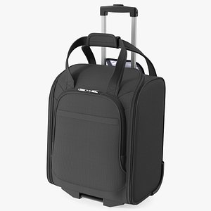 Black Softshell Rolling Luggage