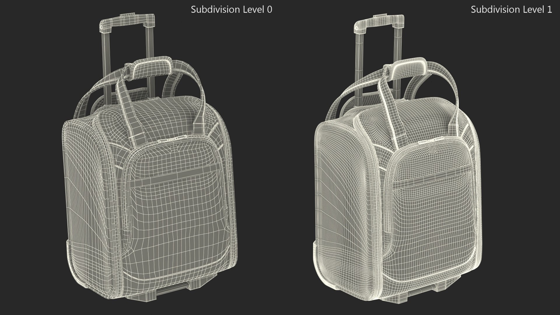 3D Black Softshell Rolling Luggage model https://p.turbosquid.com/ts-thumb/Pj/mSagJi/Qz/blacksoftshellrollingluggagemb3dmodel016/jpg/1686819474/1920x1080/fit_q87/9363d2fe11fd3b09f362b37d380b84e4ffdb9795/blacksoftshellrollingluggagemb3dmodel016.jpg