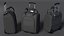 Trolley Softshell nero