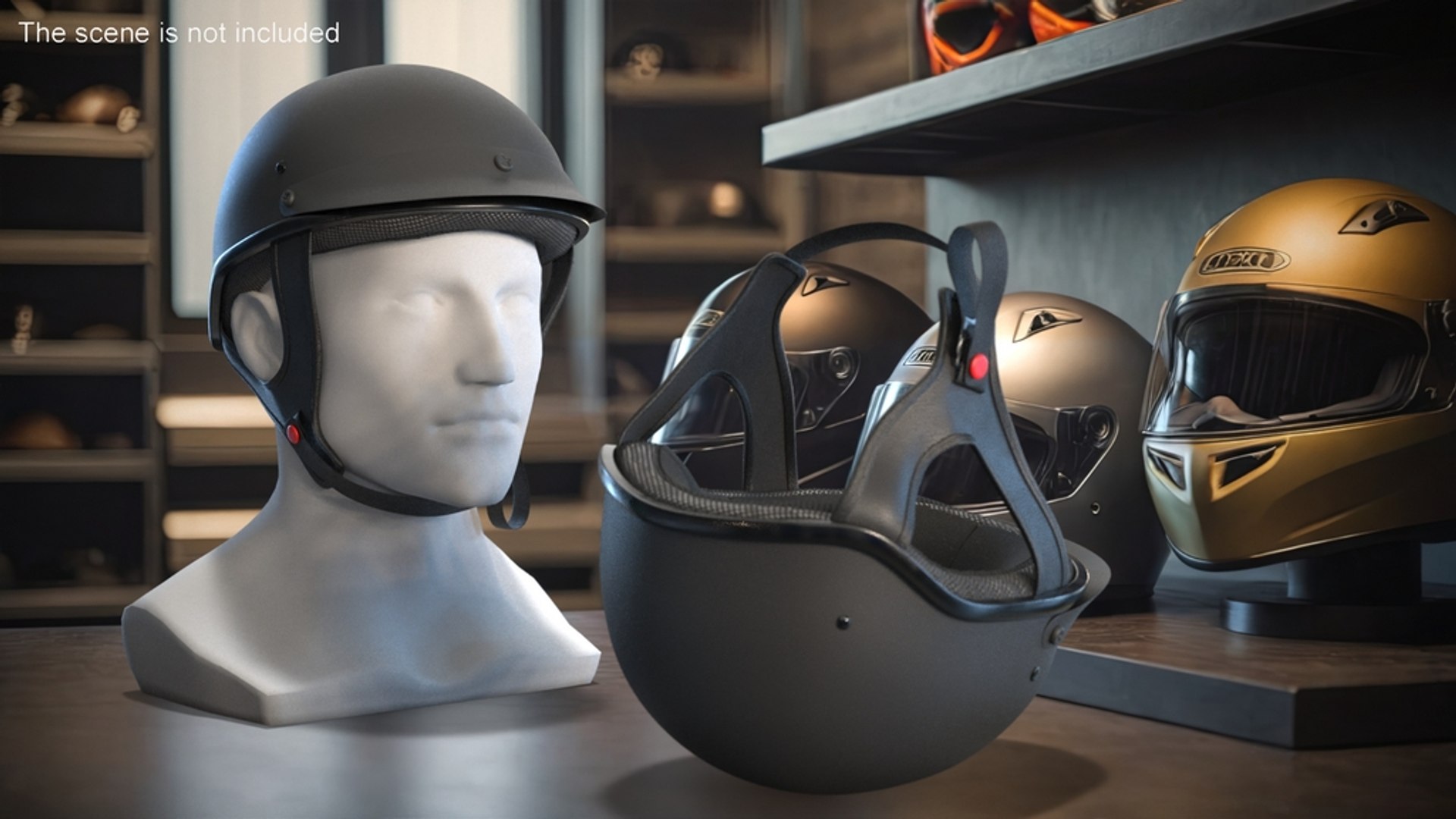 Classic Motorcycle Helmet on Mannequin model https://p.turbosquid.com/ts-thumb/Pj/mWuQbx/qe/classicmotorcyclehelmetonmannequin3dmodel002/jpg/1725550236/1920x1080/fit_q87/27ede6c405a5516bb9df6cc4dba3cc54c4d594f8/classicmotorcyclehelmetonmannequin3dmodel002.jpg