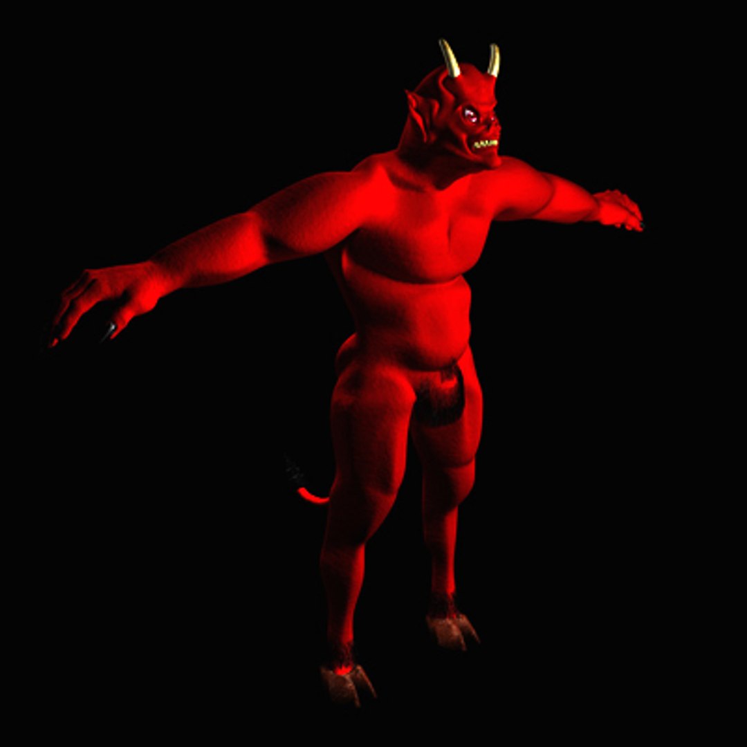 3d Realistic Devil
